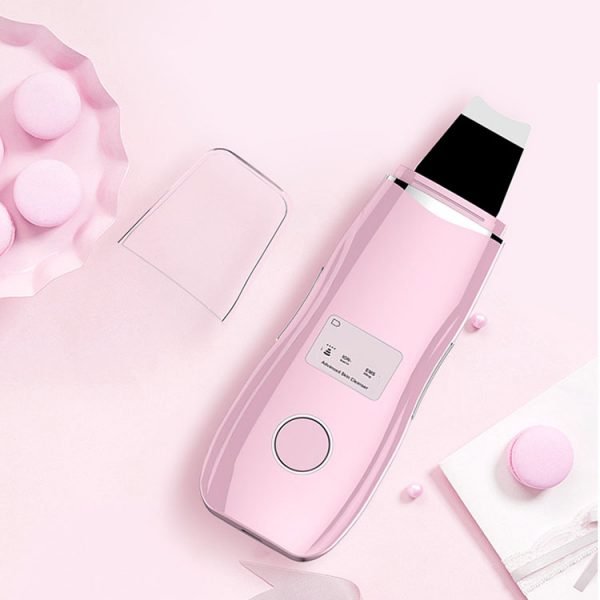 Quality Pink Ultrasonic Skin Scrubber