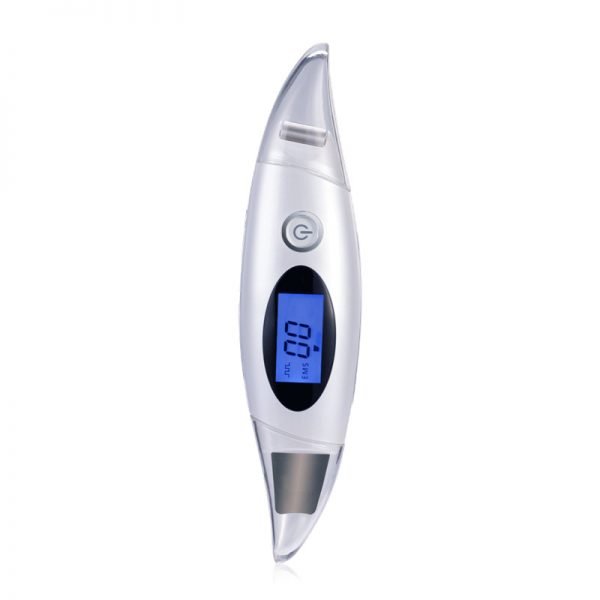 Ultrasonic skin scrubber roller massager with LCD