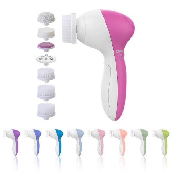 Waterproof Face Spin Brush with 7 Brush Heads Professional China Supplier