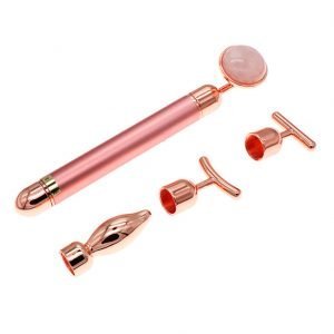 Electric facial massage roller