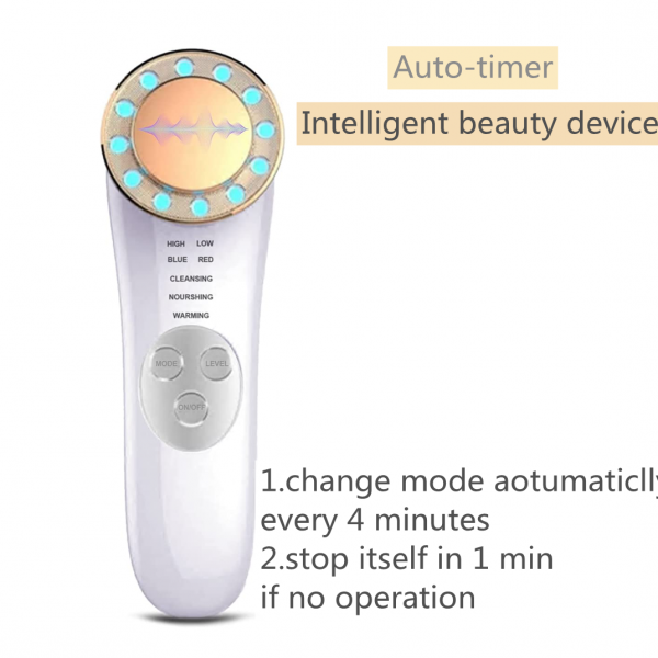 Ion Therapy LED Light Machine White Gold