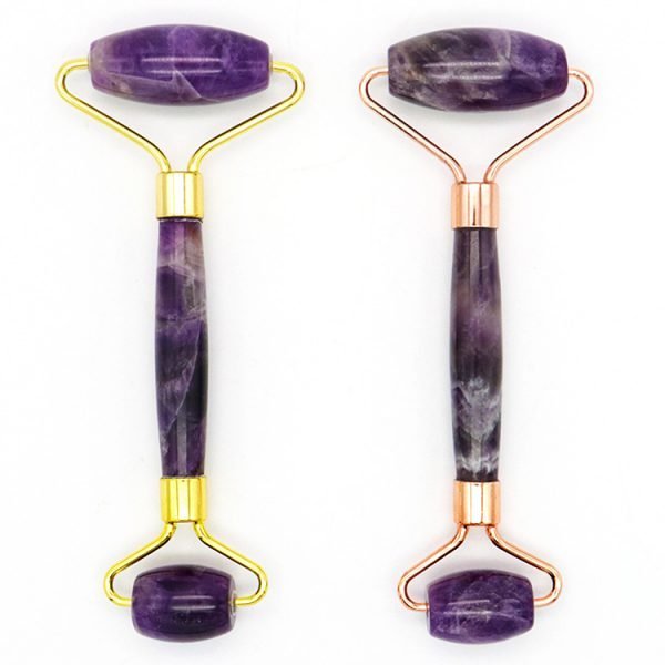 Natural Amethyst Purple Jade Roller Wholesale